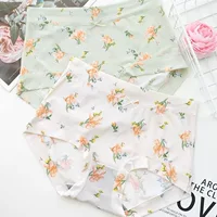Цвет T 32635 Высокая талия большая доска Ice Silk молочный шелк мягкое волокно набивная оболочка Графен удобное нижнее белье