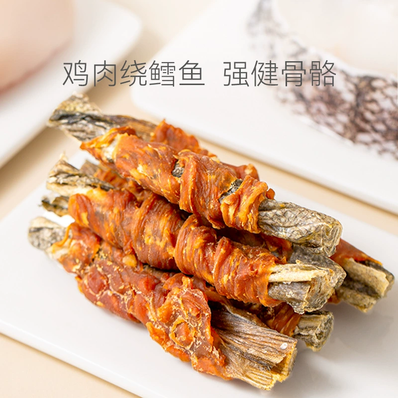 Декомпрессия Релаксация Куриная треска Шлифовальная закуска Маленькая и средняя собака Большая тренировочная собака 100 г Корм для домашних животных