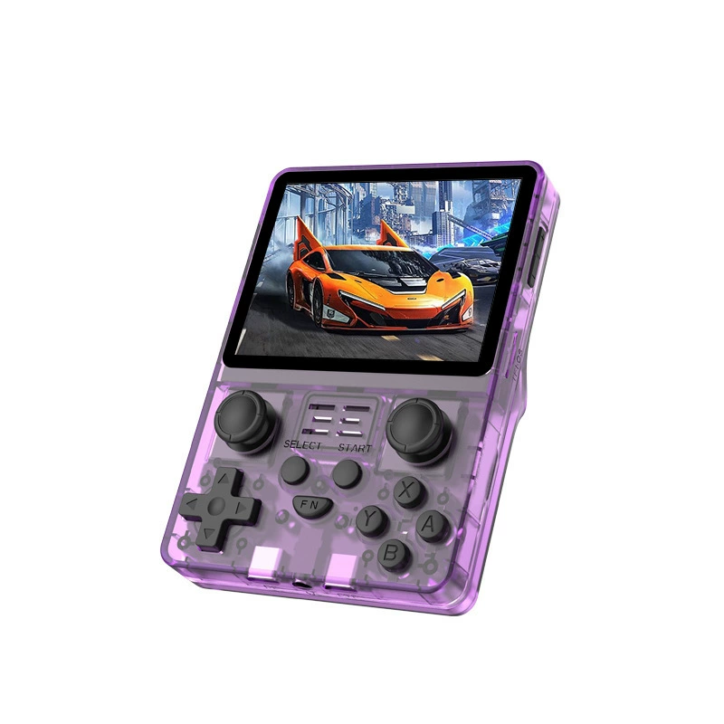 Игровая приставка Powkiddy Paojitang RGB20S, открытая портативная мини-консоль с джойстиком, аркадная одно-карточная версия
