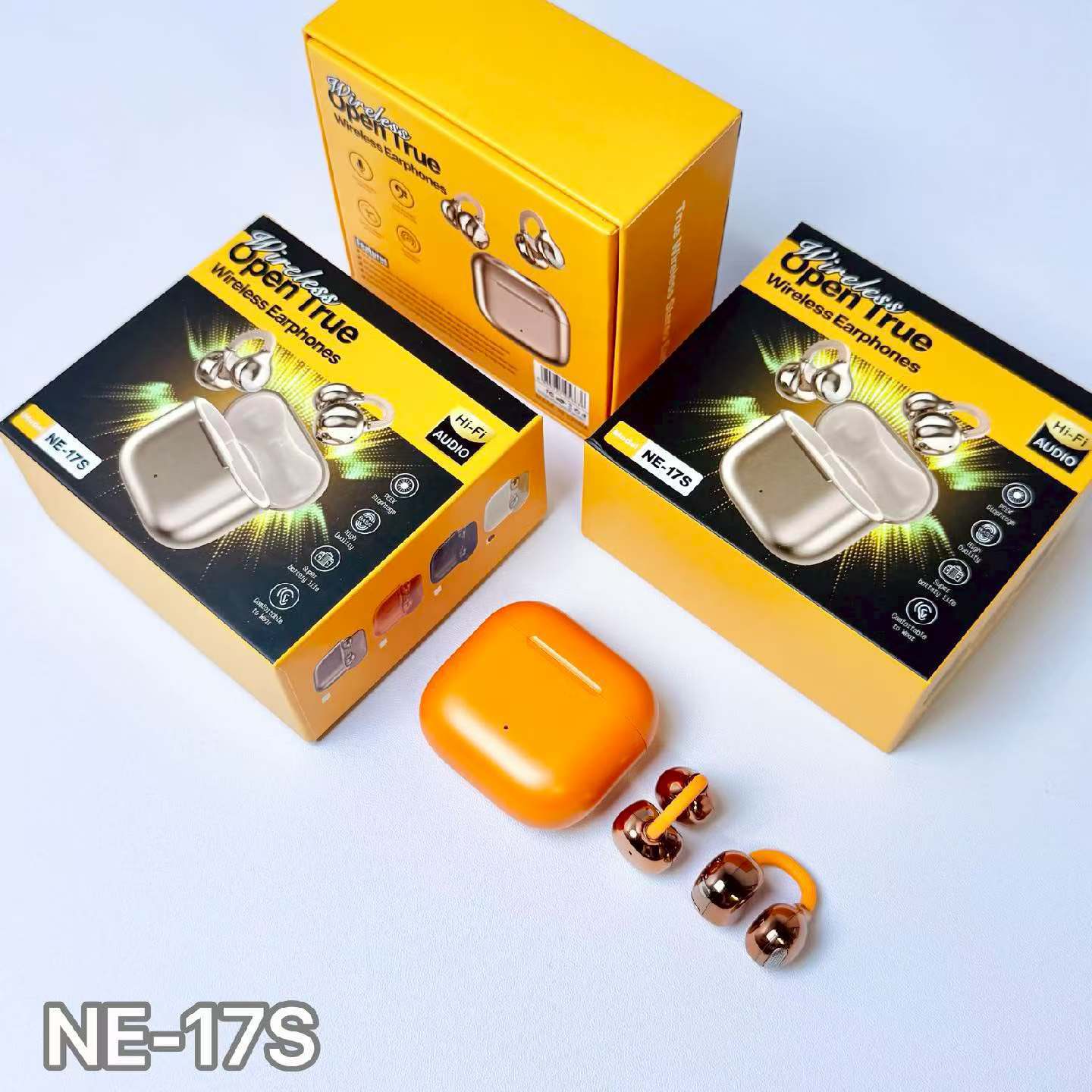 NE - 17S auriculares Bluetooth abiertos V6.0 inalámbricos TWS no en el oído auriculares deportivos HiFi calidad de sonido