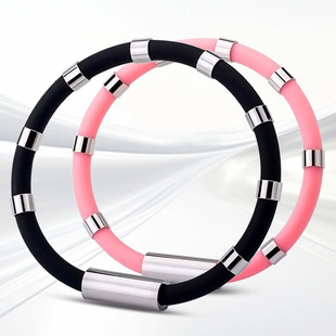Negative Ion Eight-Ring Four-Ring Silicone Bracelet Couple Style Sports Outdoor Basketball Bracelet Wrist Strap Bracelet