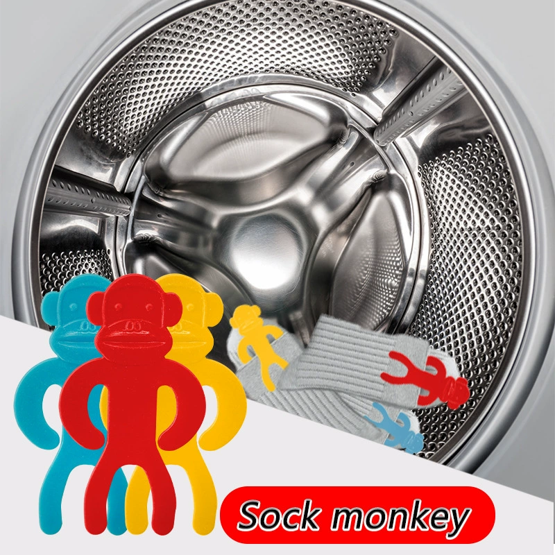 Новый трансграничный продукт 2025 года: сушилка для носков Sock Monkey, фиксированная, домашняя, пластиковая, W1436
