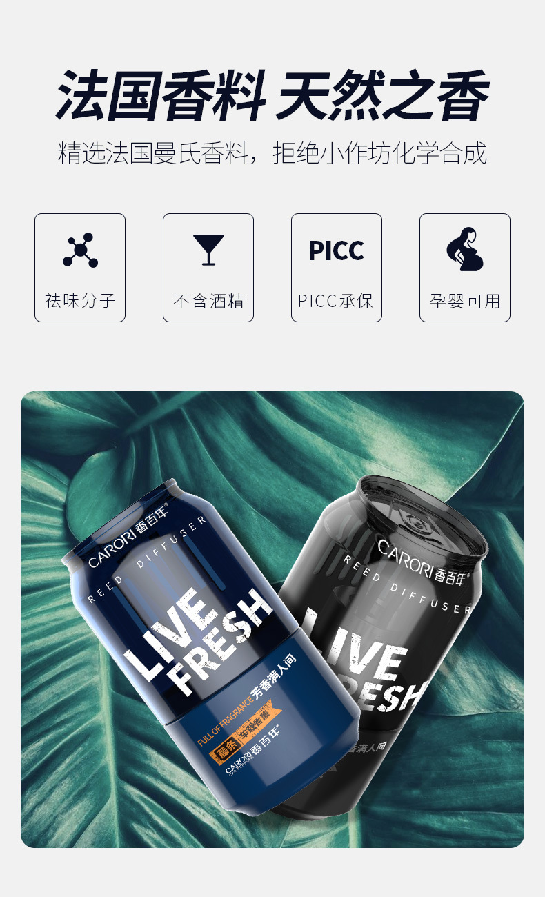 Fragrant Centennial Car Aromatherapy Car in-car coke cans Car Fragrance New High-end Lasting Fragrance Car Perfume