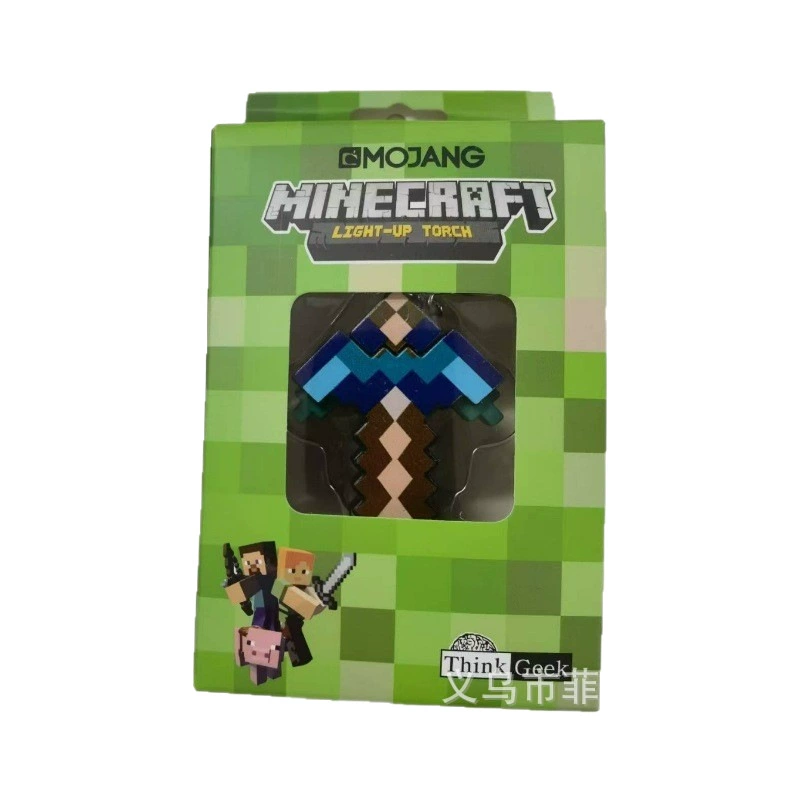 Ключ автомобильный Minecraft периферия Minecraft фонарик шахта светящийся брелок-фонарь подарок сумка