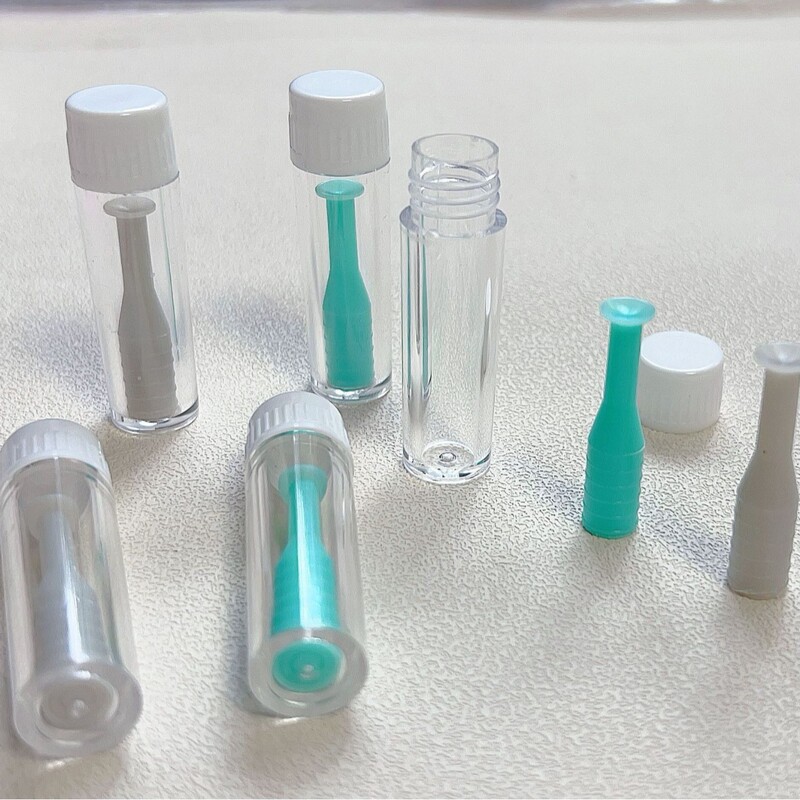 Factory Direct contact lens case double box RGP hard lens suction stick