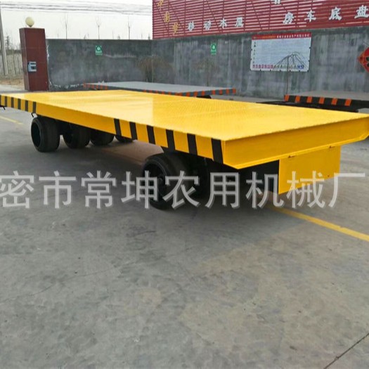 厂家供应  40吨平板拖车，码头转运平板车  量大从优