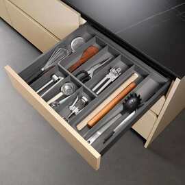 DTC东泰 骑马抽屉 豪华抽帮滑轨阻尼导轨钢侧板轨道 HB潮立方