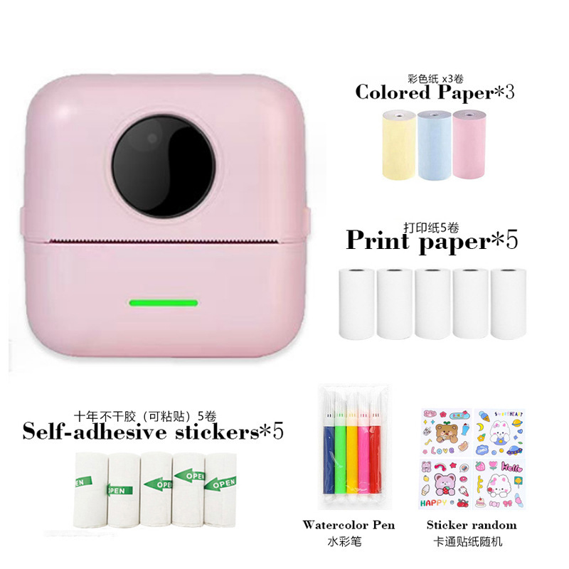 Mini Impresora Térmica Portátil de Fotos de Alta Definición con USB