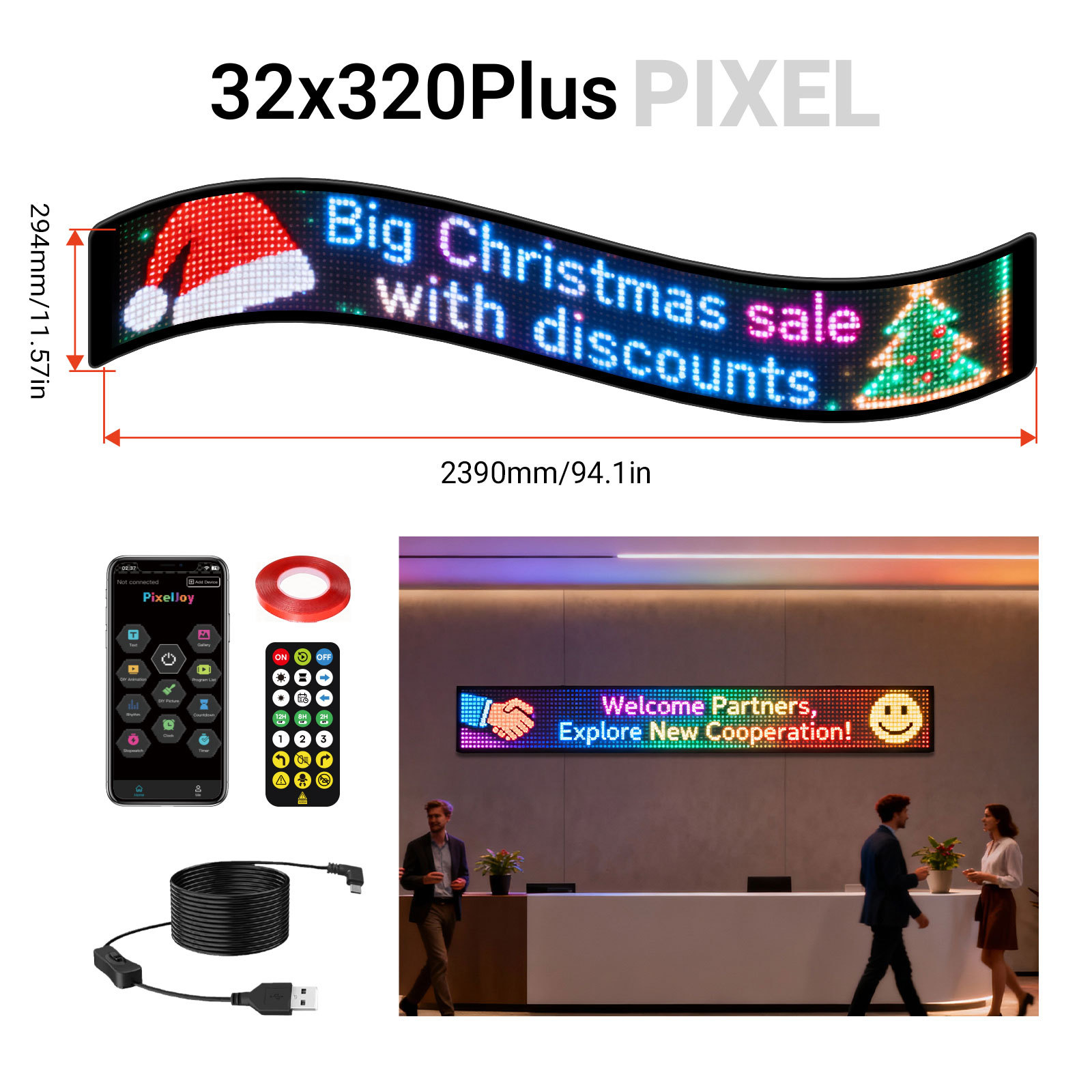 Fabricante mayorista LED vehículo flexible pantalla de control remoto Bluetooth APP pantalla de publicidad inteligente pantalla de visualización de ojos de demonios