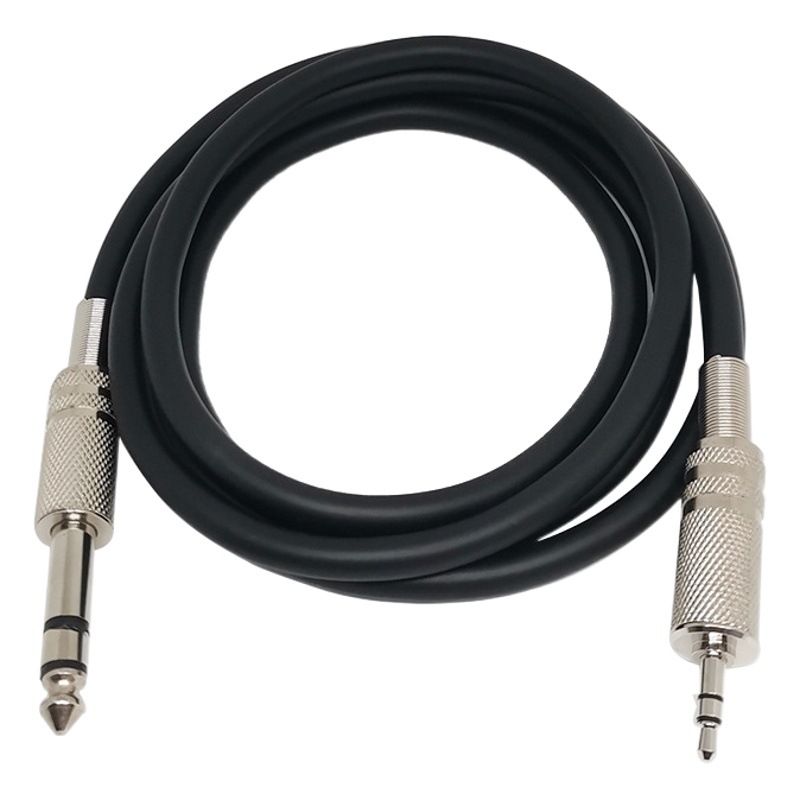 6,5 revolución DC3.5 línea micrófono mezclador de audio de tres núcleos a 3,5 cable de audio 6,35 1,5 m