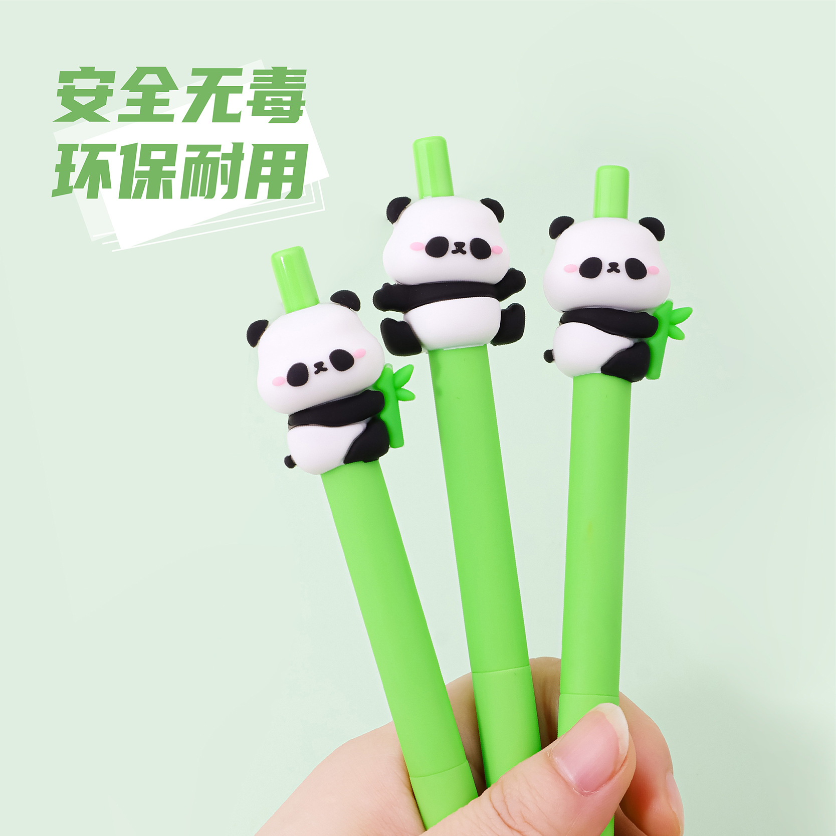 KUKI Kuki Home Eternal Pencil High Value Facial Especial para estudiantes de primaria de primer grado no necesita afilar creatividad panda