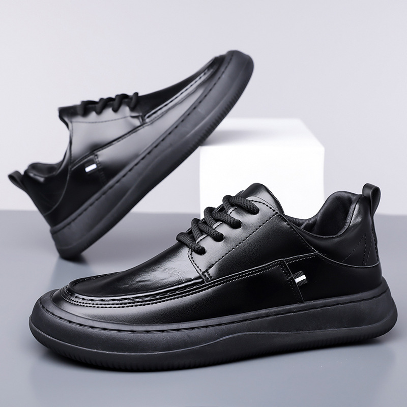 2026 hombre de negocios casual zapatos de cuero multifuncional ultra suave suela antiodor transpirable delgada viajero zapatos de cuero británico