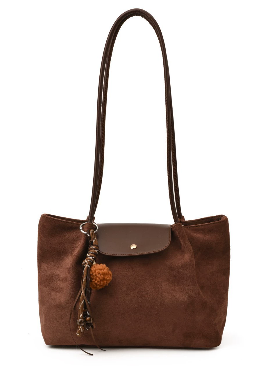 Capacious retro shoulder bag, underarm bag
