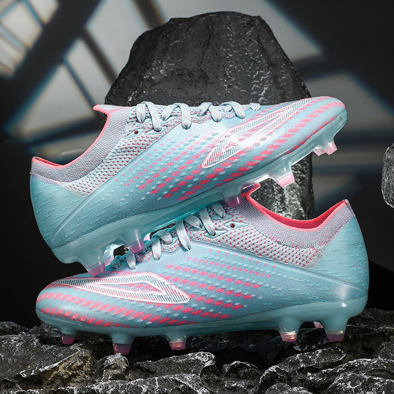 Cross-Border 2026 Lingsu Series New Seamless Flyknit Low-Top Soccer For Students, Artificial Grass Competition Training_voghion.com
