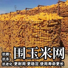 玉米笼网子玉米架网子塑料护栏加厚储存放堆屯装苞米棒晾晒防围仓