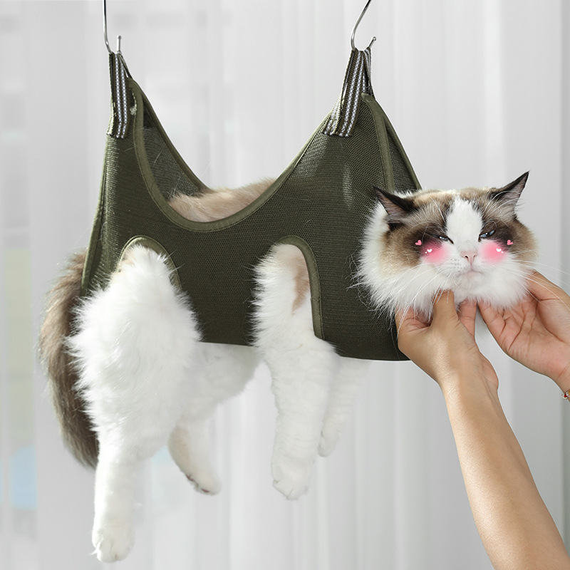 Cat Washing Bag, Pet Nail Clipping Bath Bag, Pet Restraint Bag, Anti-Scratch, Anti-Bite, Anti-Escape Cleaning Supplies