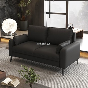 Light Luxury Living Room Small Apartment Bedroom Apartment Rental Clothing Store Reception Rest Area Double or Triple Fabric Small Sofa