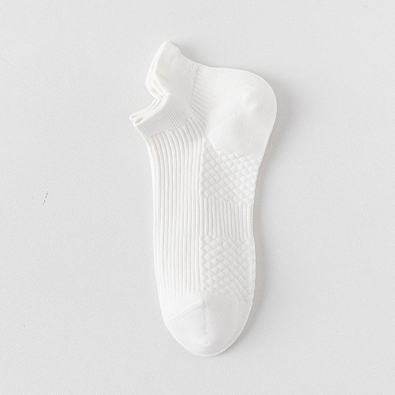 Calcetines de barco de algodón de color sólido para hombres primavera, verano y otoño, calcetines cortos para hombres, calcetines de embalaje independientes de algodón sin hueso