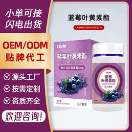 蓝莓叶黄素酯定制OEM压片糖果成人青少年叶黄素酯源头厂家代加工