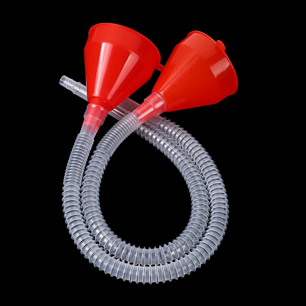 Пластиковая воронка для топлива из HDPE+PP, удлиненная воронка для тракта, воронка для мотоцикла и автомобиля, инструмент refueling