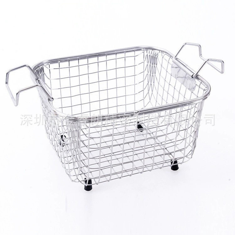 Оптовая ультразвуковой чистки машины аксессуары 304 нержавеющая сталь стиральная корзина дренажная сеть ультразвуковая чистка корзина образец может быть использован