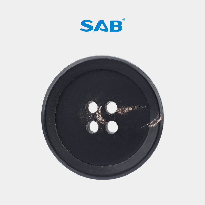 [Ready Stock Wholesale] Sab Real Horn Women's Suit Buttons Round Buttons Pants Clothes Coat Buttons Accessories