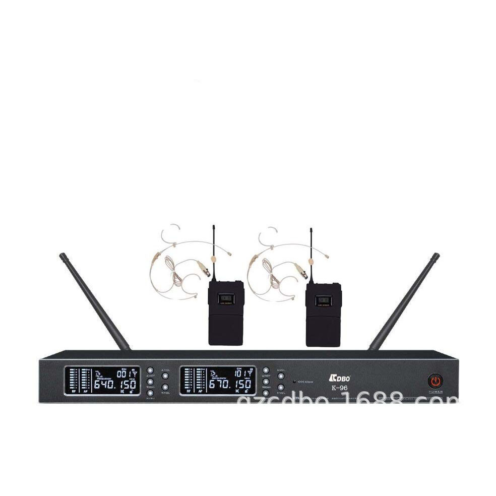 CDBO卡迪宝K-96专业头戴式舞台演出话筒 无线麦克风 K歌KTV头戴咪