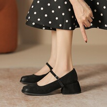 H 85103 Mary Jane Buckle Heels ����������Ь ŷ���羳����