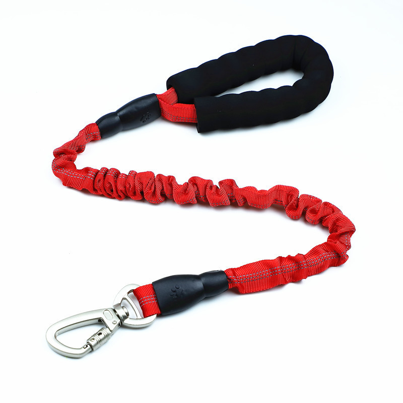 Punzonado a prueba de explosiones correa de perro corta elástica retráctil mediano y grande perro golden retriever Correa luminosa correa de perro Nuevo