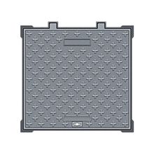 铸铁井盖球墨铸铁下水道方形井盖正方形井盖长方四方形弱电方井盖