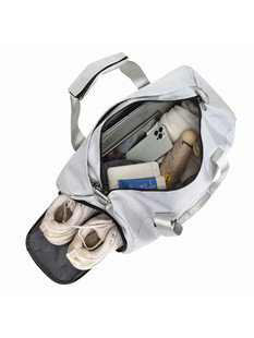 Capacious travel bag for men and women, sports bag wet and dry separation, luggage storage system for training for swimming 4