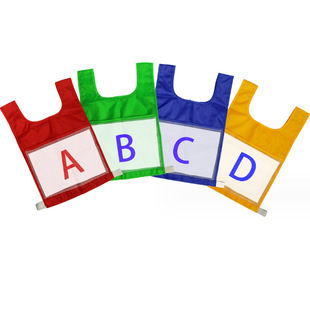 Ready Stock Children's Teaching Tools Digital Vest Competition Vest Sports Vest Game Vest Letter Vest
