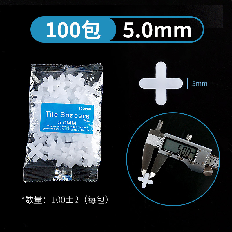 Cruz del azulejo 1,5/2mm3mm pavimentación azulejo de piso Cruz tarjeta de plástico caucho grano costura clip de retención localizador