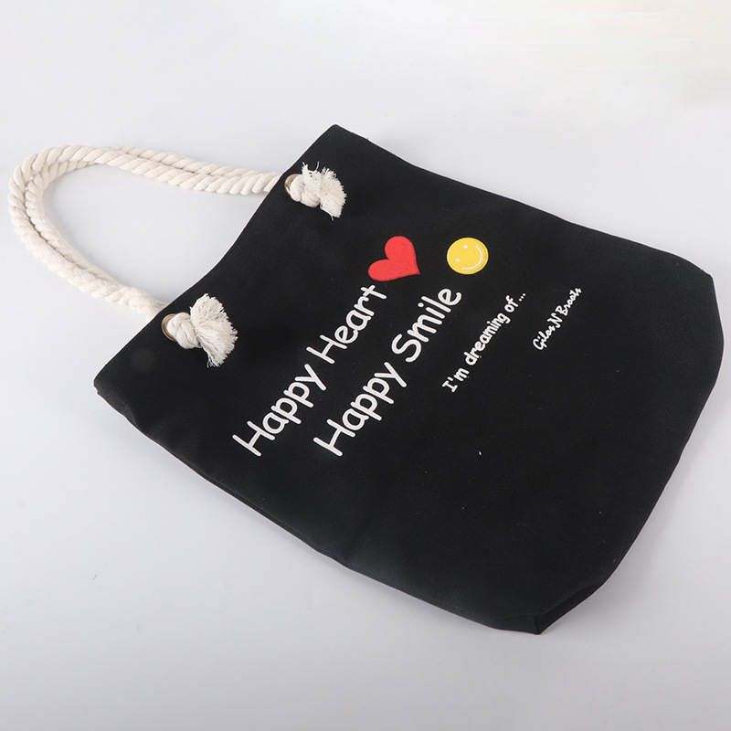 简约时尚手提帆布袋 厂家牛津布袋 棉布袋批发可加印图案logo