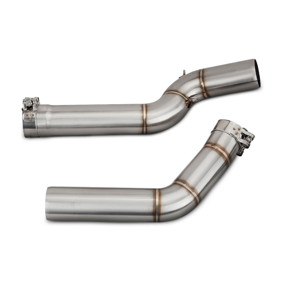 Suitable for Honda Motorcycle Exhaust Pipe Modification Cbr600Rr F5 Middle and Tail Section Toce Double Outlet 05-20 Years