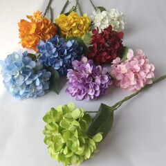 2番の短枝中華アジサイのシミュレーション花小売シングルホームウェディング装飾道具結婚式の装飾