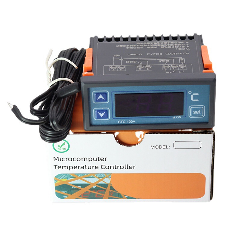 STC-100A with probe digital display automatic greenhouse intelligent control system heating circulating pump thermostat