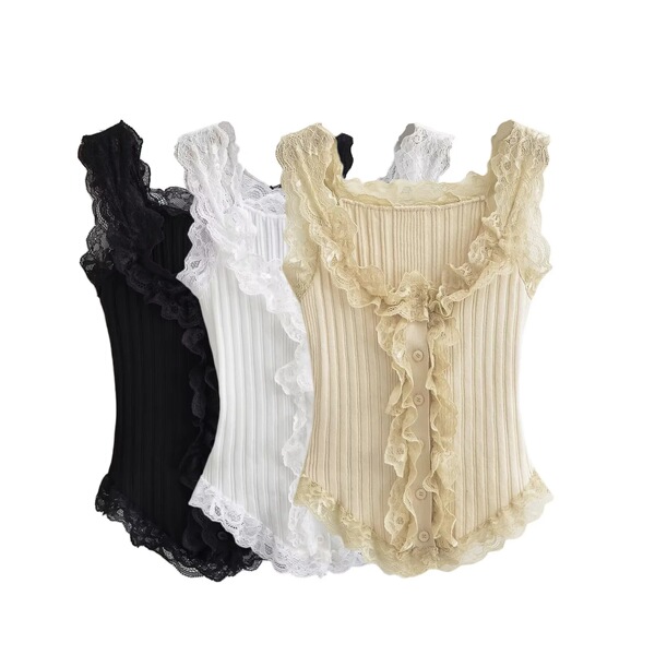 Autumn lace T-shirt