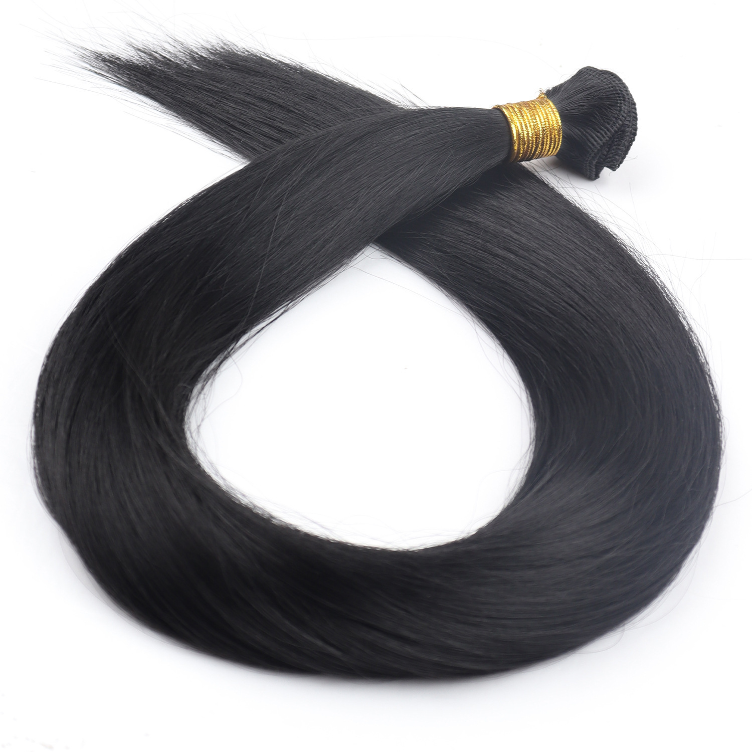 Peruca, cabello recto, fibra química, cabello recto, cortina de cabello
