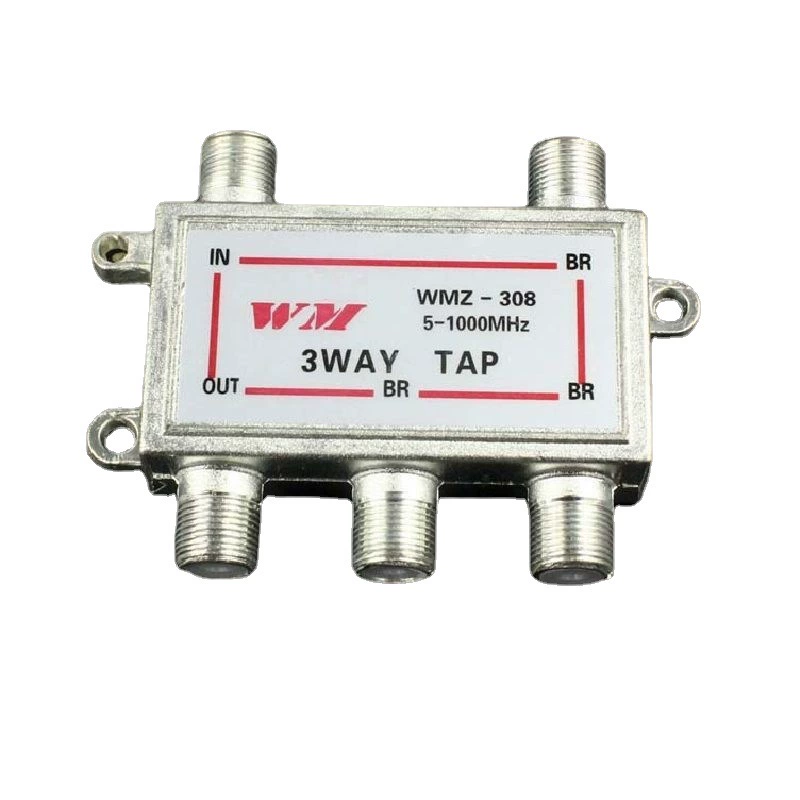 Weimai WMZ-308 кабельное ТВ разветвитель 1-вход 3-выходный под-CCTV сигналный разветвитель
