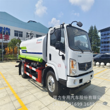 （定金价格）东风华神9.2方洒水车厂家直销报价 选装30米喷雾机