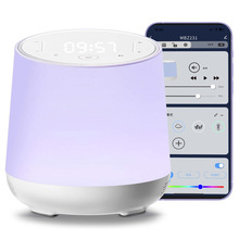 跨境白噪音婴儿安抚睡眠助眠神器小夜灯时钟闹钟助眠仪智能睡眠仪