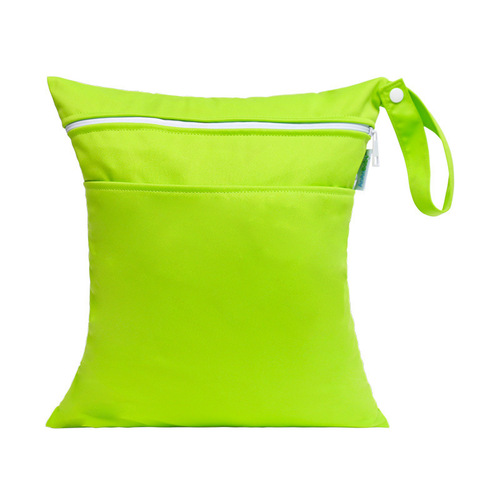 Waterproof and stain-resistant dual-opening storage bag for small items, portable and handy bag for storage, diaper storage pouch