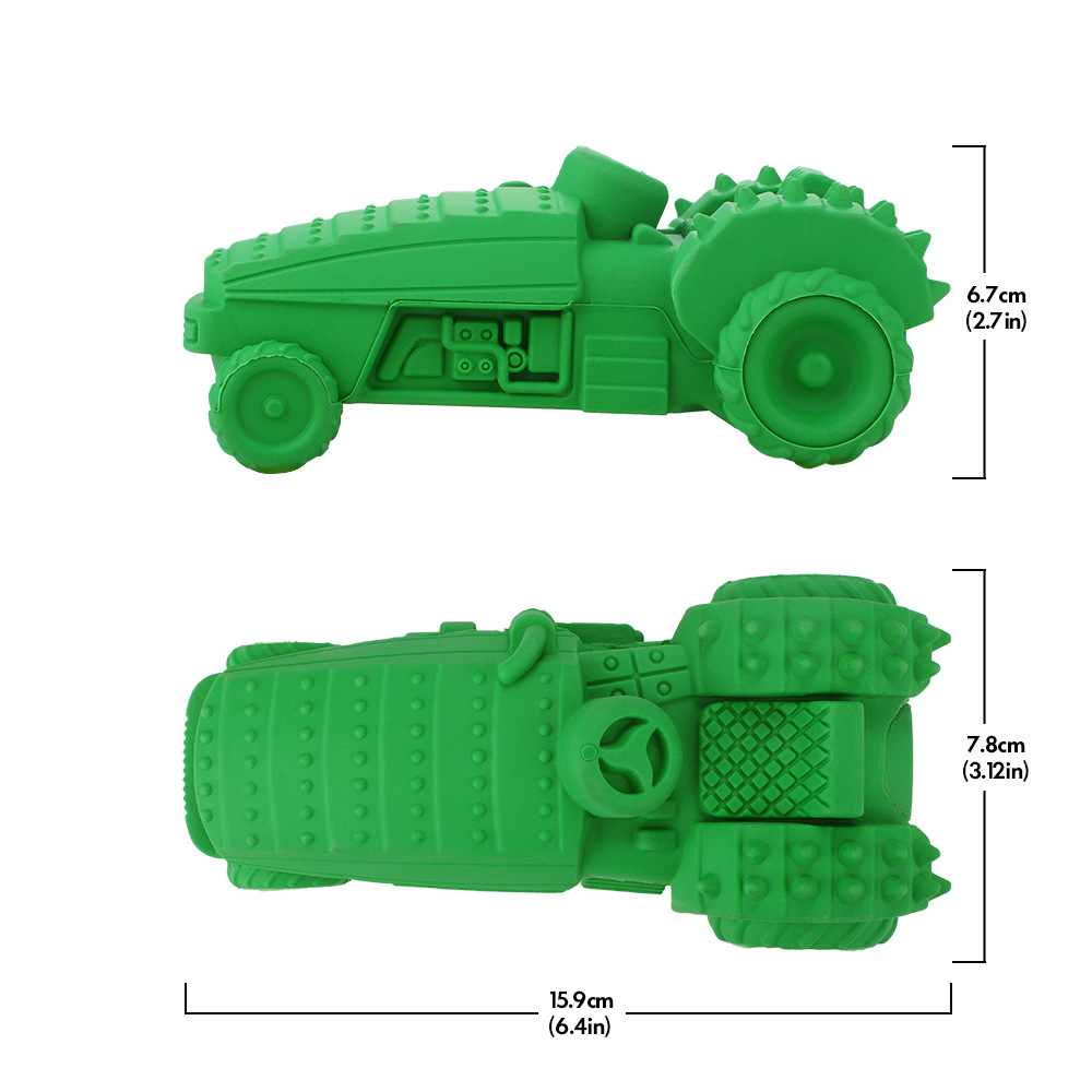 宠物用品狗咬胶牛肉味天然橡胶发声涂抹牙膏清洁牙齿狗狗咀嚼玩具