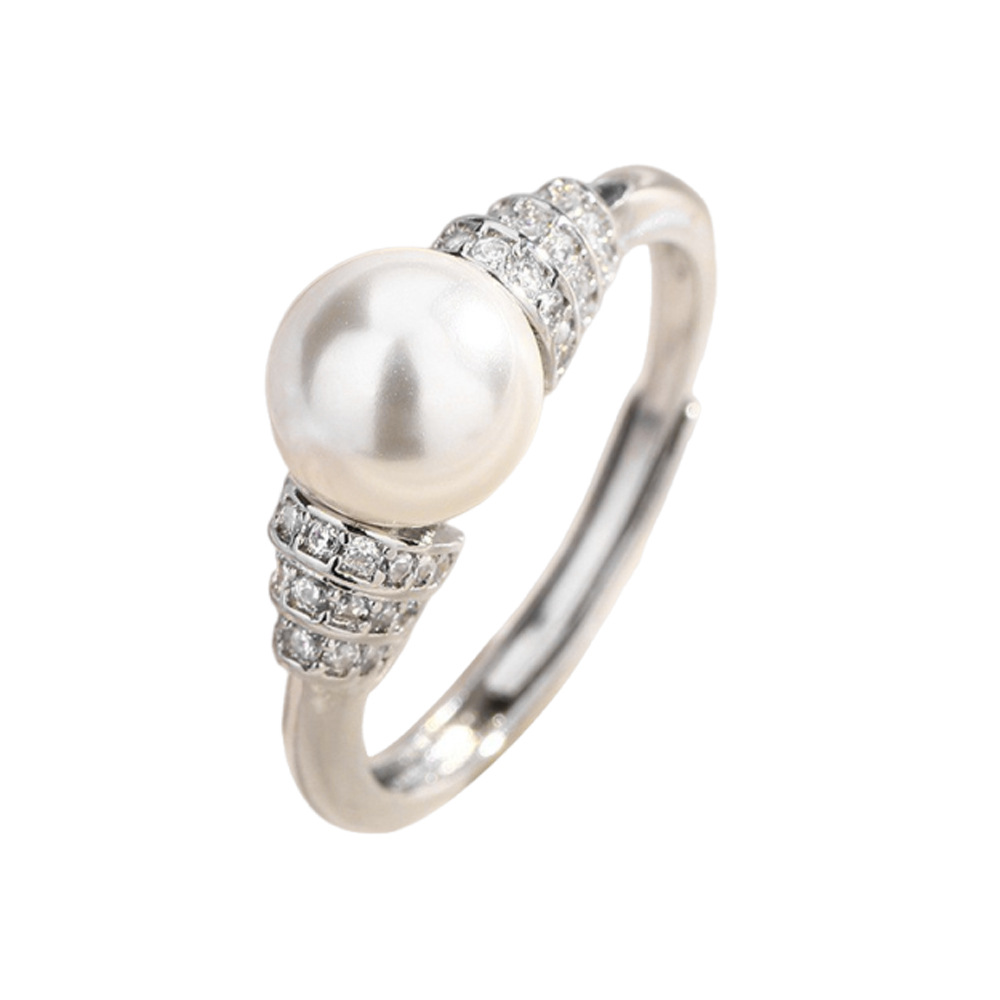 시지아 진주 반지