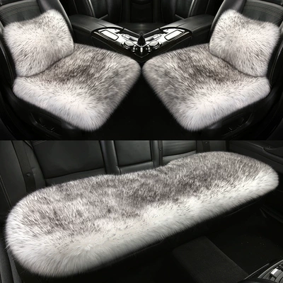 Wool pad, Plush Single-Piece Seat Car Seat