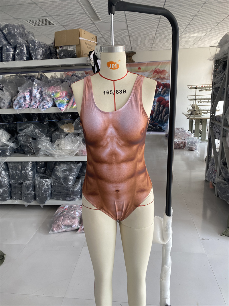 Women's Fashion Printing 1 Piece Bikinis display picture 10