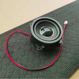 黑色微型音腔喇叭圆形腔体内磁式扩音器4欧3W投影仪音响大音量