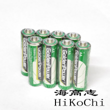 8节绿包邮 GoldenPower GER06M 碳性电池 R6P SUM3 1.5V高性能