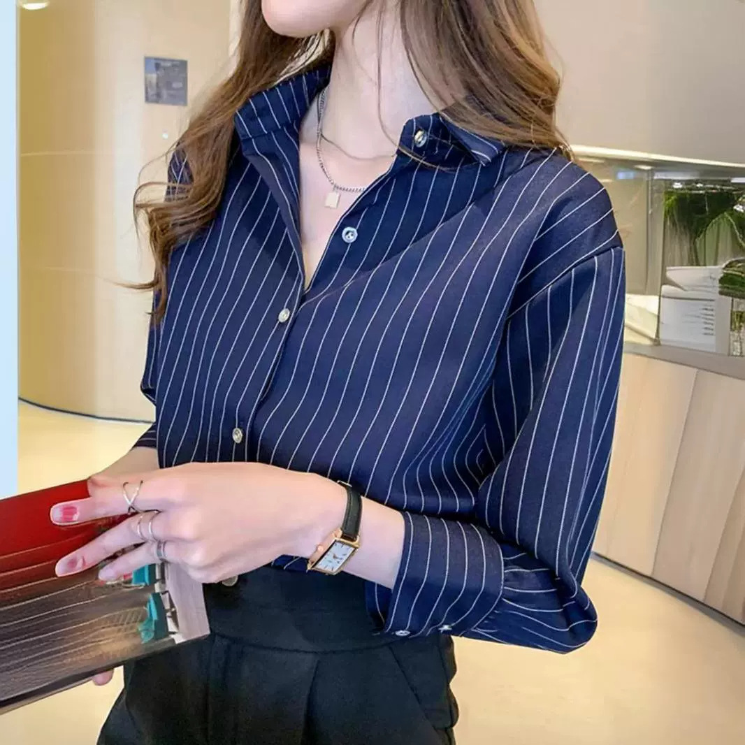 Design autumn shiffon professional shirt